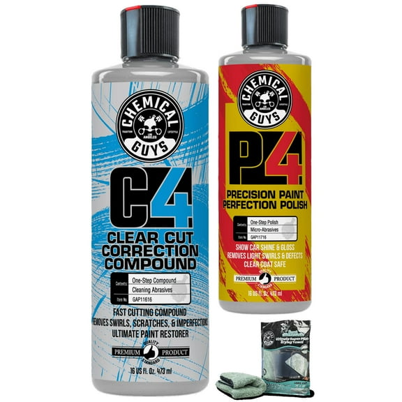 Chemical Guys Clear Cut Polish Kit
