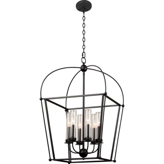 Sutter 19 Outdoor Pendant in Matte Black