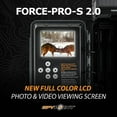 thumbnail image 4 of SPYPOINT Force-PRO-S 2.0 Solar Trail Camera, Non-Cellular, Integrated Solar Panel, 0.2S Trigger Speed,110 ft Detection Range, 4K/2K/1080p Video Modes, 48MP Photos, Internal Battery Supply, 4 of 6