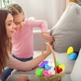 thumbnail image 5 of 24PCS Easter Egg Stuffers Adorable Plush Bunny Easter Eggs - Great for Kids' Easter Celebrations & Parties, 5 of 8