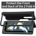thumbnail image 4 of for Samsung Galaxy Z Fold 4 Case (2022) with Hinge Protection, Slim Fit Matte PC Cover Protective Phone Case for Galaxy Z Fold4 5G - Black, 4 of 14