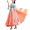 Orange, variant on Girls Traditional Hanfu Dress Toddler Embroidery Long-Sleeved Performance Outfit 2-14Y
