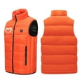 thumbnail image 5 of Kctiaxy Mens Heated Vest Causal Lightweight Sleeveless Heated Jacket USB Electric Constant Temperature Smart Heated Coats Winter Outdoor Camping Warm Jacket Vests Without Battery, 5 of 7
