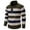 #013-Green, variant on Handshe Men's Solid & Color Block Striped Sweater, Stretch Knit Half-Zip Stand Collar Long Sleeve, Casual Urban Fashion Top for Men,Plus Size