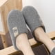 thumbnail image 3 of Zapatillas de invierno para hombre Zapatillas de piel, 3 of 4