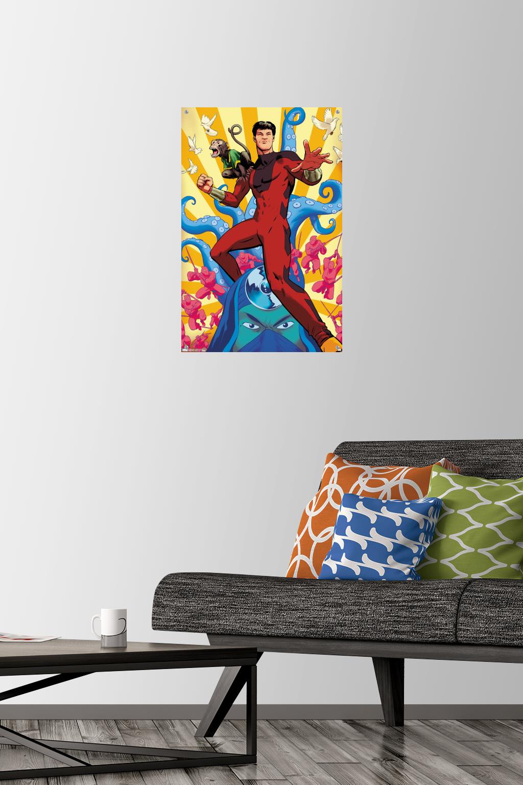 Marvel Comics - Shang- Chi - Master Of Kung Fu #126 Wall Poster with Pushpins, 14.725" x 22.375"