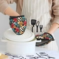 thumbnail image 6 of Rocae Different Cats 1 for Mini Oven Mitts Rubber Oven Glove, Kitchen Mittens, Cute Cooking Mitts,5.9"x5.9", 6 of 7