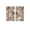 27.5X39'', variant on 2 Panels Coffee Curtain, Retro Brown Coffee Theme, Home Decor Bedroom Living Room Kitchen, Cafe Window Treatment Set - 27.5X47''