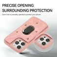 thumbnail image 5 of Dteck for Apple iPhone 11 Pro Max Wallet Case, Shockproof Heavy Duty Flip PU Leather Ring Kickstand Card Holder Anti-Scratch Soft Protective Cover, pink, 5 of 8