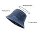 thumbnail image 2 of Sombreros de verano con protección solar, de moda, de color sólido, retro, para exteriores, sombrero de vaquero, sombrero de pescador, gorra, sombrero de mujer, 2 of 2