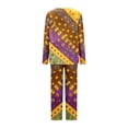 thumbnail image 5 of Ensembles de Pyjama pour Femmes 2 Pcs, Ensemble de Pyjama Décontracté Uni pour Dames avec Haut et Pantalon, 5 of 5