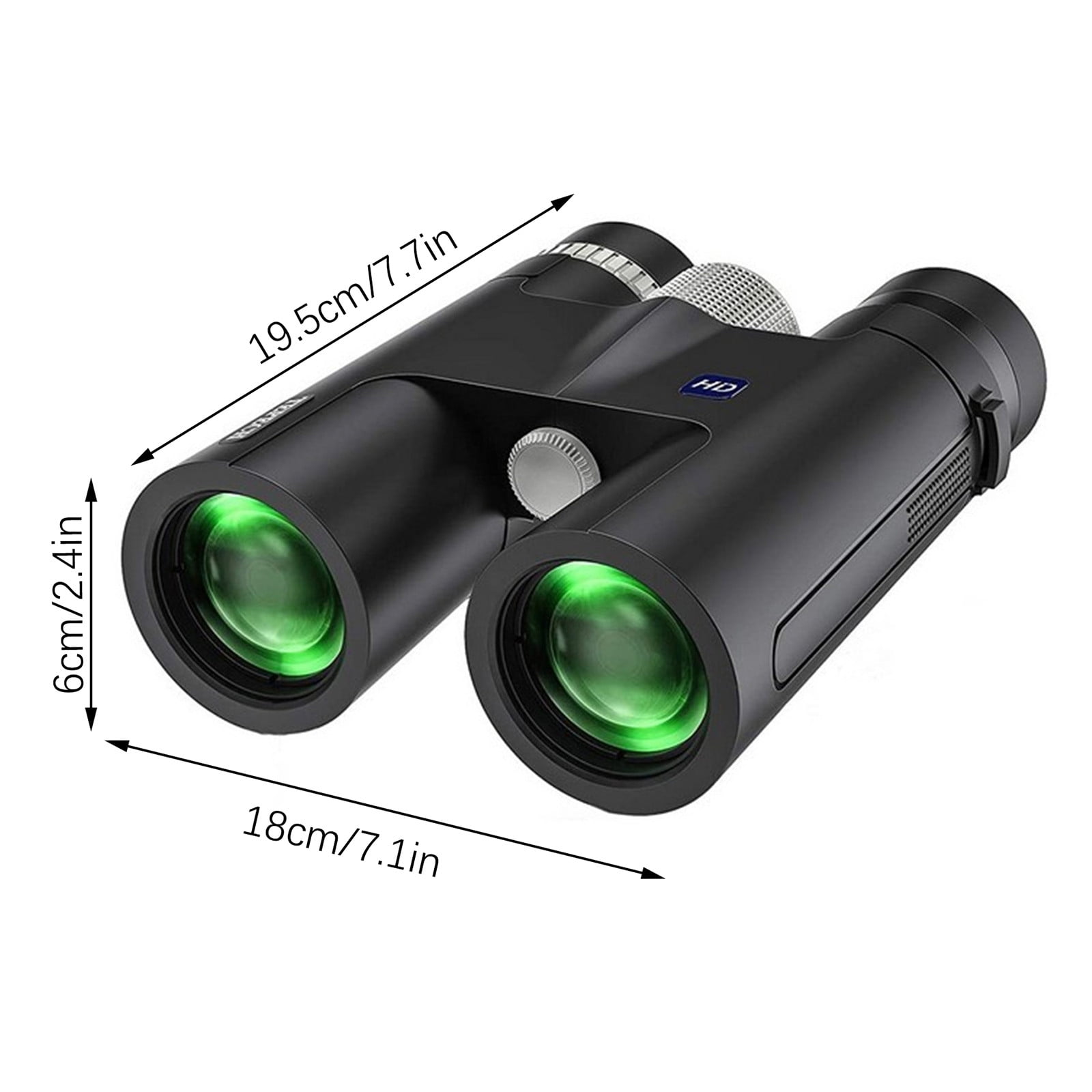 Easter Decorations Kokovifyves Clearance Sales Outdoor 12x42 Binoculars for Adults, Compact Binoculars with Low Light Night Vision, High Power Large View Binoculars Adapter for Bird Watching, Hunting