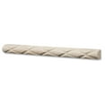 thumbnail image 3 of Ivory Travertine Honed 1 X 12 Diamond Rope Liner, 3 of 4