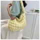 thumbnail image 4 of Xihbxyly Bolso Plisado Clouds, Diseño de Gran Capacidad, para Llevar Al Hombro o a La Axila, Ligero y Cómodo, Bolsillos Multifuncionales, Ideal para Viajes, Compras, Trabajo, Moda Femenina, Fácil de, 4 of 4