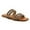 GOLD, variant on GJPBGK Women's Braided Flat Slide Sandals Open Toe Summer Sandals for Casual Outfits Rope Braided Summer Sandals for Beach and Vacation Wear