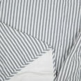 thumbnail image 2 of VHC Brands Sawyer Mill Ticking Stripe Cotton Quilt Coverlet, Blue, Twin, 2 of 5
