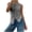 Black, variant on Women's Striped Knitted Tank Tops Button Down Round Neck Sleeveless Slim Fit Casual Fashion Trendy Crop Top, Beige M