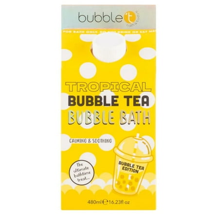 Bubble T Cosmetics Tropical Bubble Tea Bubble Bath 480ml