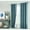 BLUE, variant on Thermalogic Ventura Triple Pass Foamback Blackout Top Panel With 8 Metal Grommets - 104x84", Dark Grey
