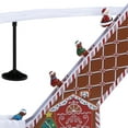 thumbnail image 4 of Mr. Christmas 47 in. Animated & Musical Gingerbread Ski Slope, 4 of 11