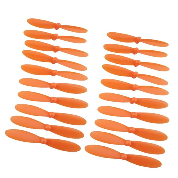 10 pares de hélices de repuesto para B6, B6F, B6FD, B8, 6, B5W, F20, 5W naranja