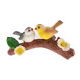 thumbnail image 1 of Juego de 2 piezas de resina con decoración detalda de adornos de jardín de Siderosphere 4 Sunnimix Pájaros colgantes decorativos, 1 of 7