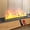Tap water & Colorful flames & Cellphone APP, variant on 39.4" Water Vapor Fireplace,Manual & Auto Water Supply Options,3D Realistic Multi-Color Flame,Smart APP/Remote/Touch Control,Timer & Child Lock