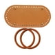 thumbnail image 2 of Juego de asas para bolso de ganchillo con base de cuero, tejido DIY con agujeros. Estilo 1, 2 of 8