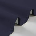 thumbnail image 3 of Energy Efficient Rod Pocket Window Curtain Valance, 52"W x 18"L, Navy Blue, 3 of 5