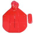 thumbnail image 1 of Bienvenido PU rojo mascota impermeable impermeable con capucha impermeable capa de lluvia chaqueta ropa para perros gatos, 1 of 8