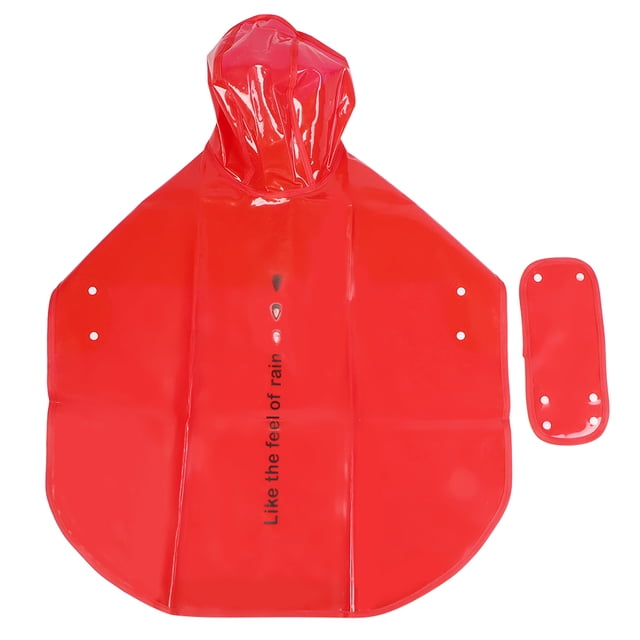 Bienvenido PU rojo mascota impermeable impermeable con capucha impermeable capa de lluvia chaqueta ropa para perros gatos