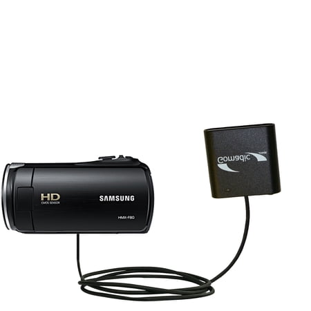 Portable Emergency AA Battery Charger Extender suitable for the Samsung HMX F80 F90 - with Gomadic Brand TipExchange Technology