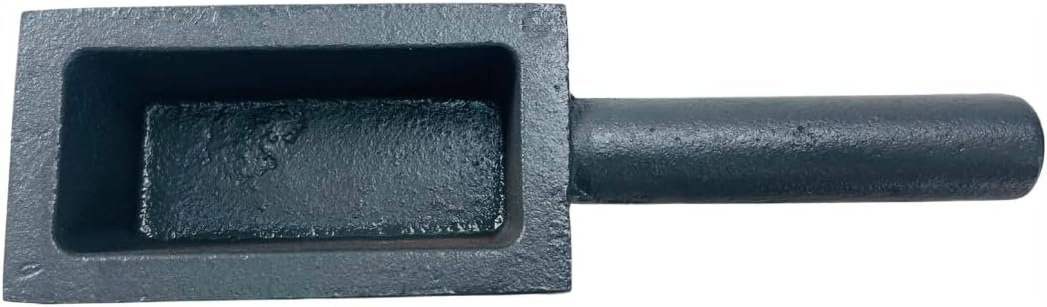 Jewel Tool 1 kg Open Cast Ingot Mold Smelting of Non-Ferrous Metals Such As Gold, Silver, Copper, Aluminum, Size: 1 Kilogram