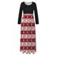 thumbnail image 4 of Vestidos Para Mujer Otoño Estampado Navideño Manga Larga Cuello Redondo Vestido Largo Playa Casual Maxi Sundress Odeerbi ODB145686, 4 of 6