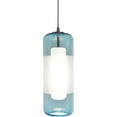 thumbnail image 3 of AFX  Hermosa 1-light Satin Nickel 4000K LED Pendant Aqua 120 V, 3 of 5