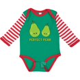 thumbnail image 3 of Inktastic Perfect Pear Couple Funny Fruit Pair Boys or Girls Long Sleeve Baby Bodysuit, 3 of 5