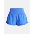 thumbnail image 5 of No Boundaries Ruffle Hem Shorts, 2" Inseam, Women's XXS-XXL, 5 of 5