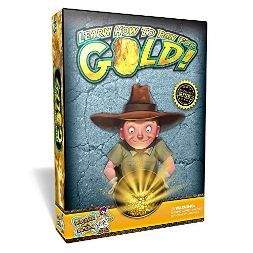 Découvrez avec Dr. Cool Pan for Gold Science Kit - Apprenez l'orpaillage et devenez un prospecteur!