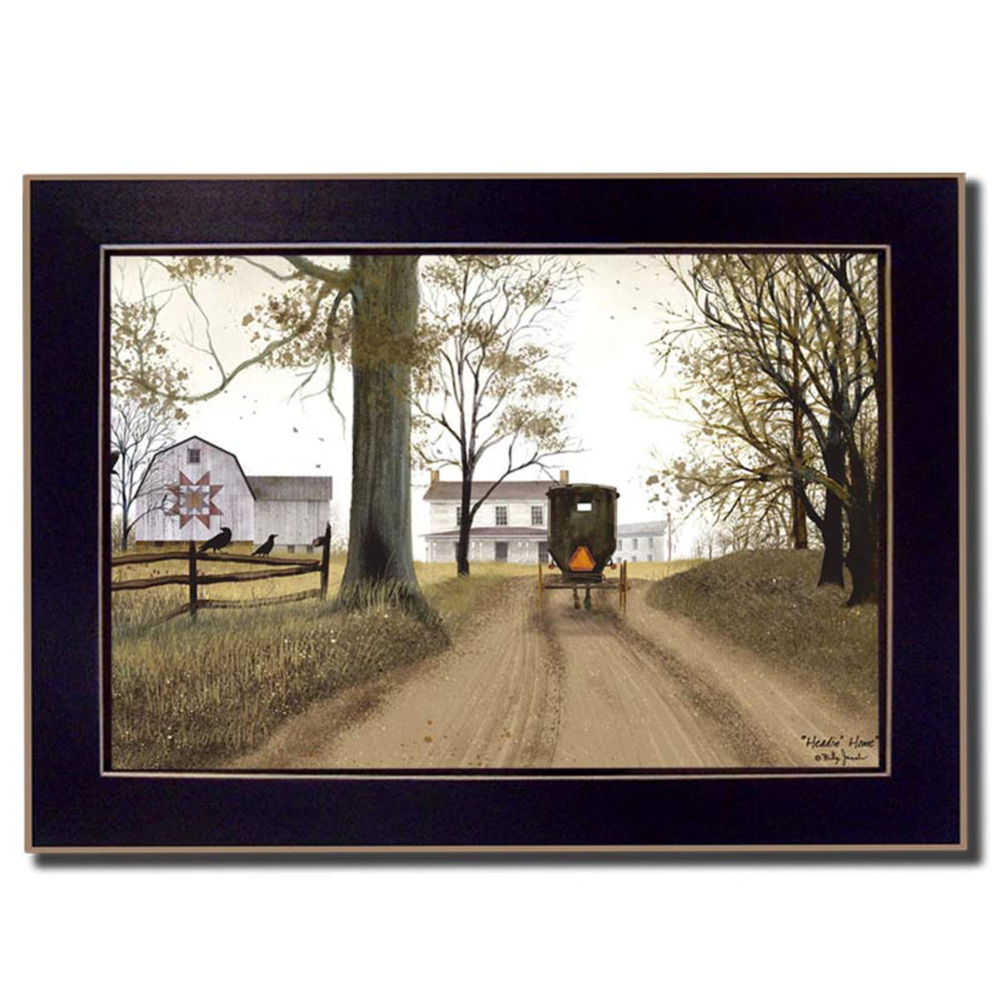 "Headin' Home" by Billy Jacobs Printed Framed Wall Art Walmart Canada