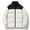 Khaki, variant on Womens Color Block Puffer Down Jacket Puffy Jacket Stand Collar Windproof Puffer Jackets Quilted Ski Bubble Down Coat Warm Thicken Windproof Winter Coat Ski Travel Outwear