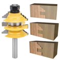 thumbnail image 3 of 8mm Shank West Joint Router Bit Woodworking Milling Cutter Cabinet Door Window Carving Tool, 3 of 4