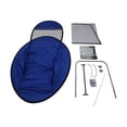 thumbnail image 2 of Toldo Cubresol Con Parabrisas Azul Motoneta, 2 of 2