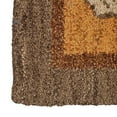 thumbnail image 3 of HAND KNOTTED WOOL FLORAL MODERN AREA RUGS - 2'6''x10', Runner Shape, Gold Brown Color, Classic Traditional Design, Low Pile Handmade Area Rugs for Living Room, Bed Room (N00922), 3 of 7