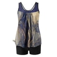 thumbnail image 4 of Traje de Baño de Dos Piezas para Mujeres Traje de Baño Conservador con Correa de Espalda Y Control Del Vientre, Conjuntos Cortos de Playa para Mujeres, 4 of 6