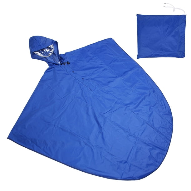 Chubasquero para silla de ruedas, unisex con capucha para silla de ruedas, reflectante, con capucha, poncho de lluvia para silla de ruedas, impermeable reflectante para silla de ruedas, máxima confiabilidad