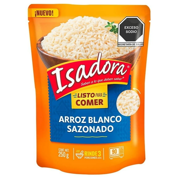 Arroz. Isadora blanco sazonado 250 g