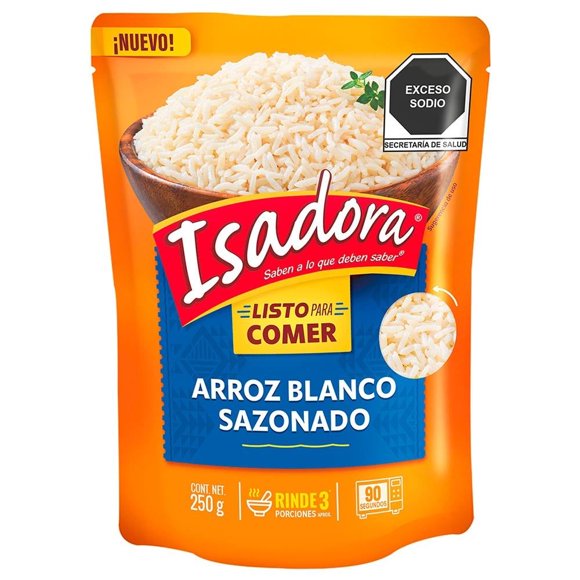 Arroz. Isadora blanco sazonado 250 g