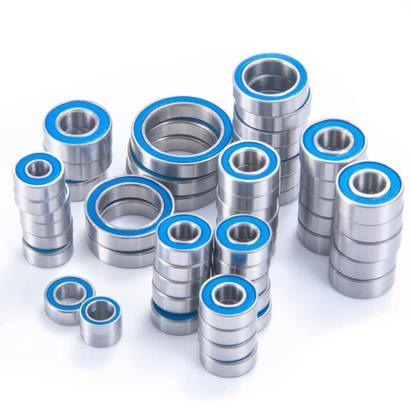 High-Quality Bearing Kit for TRX6 RC Car, Easy to Install, 55 pcs Set