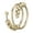Gold, variant on Silver Anxiety Rings Fidget Ring for Women & Men Silver/Gold Thumb Rings with Beads Spinning Spinner Ring Stress Relief Jewelry Ideal Gift, Adjustable Rings For Women