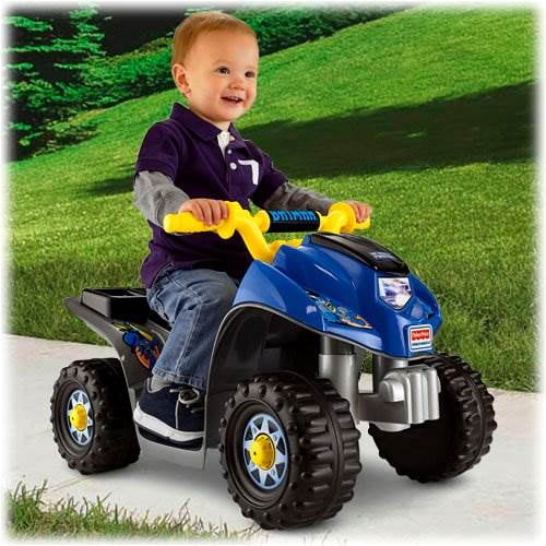 Fisher Price Power Wheels Batman Lil Quad 6V ATV Kids Ride On X0075 Walmart
